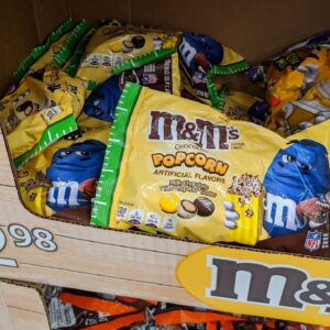 popcorn m&m